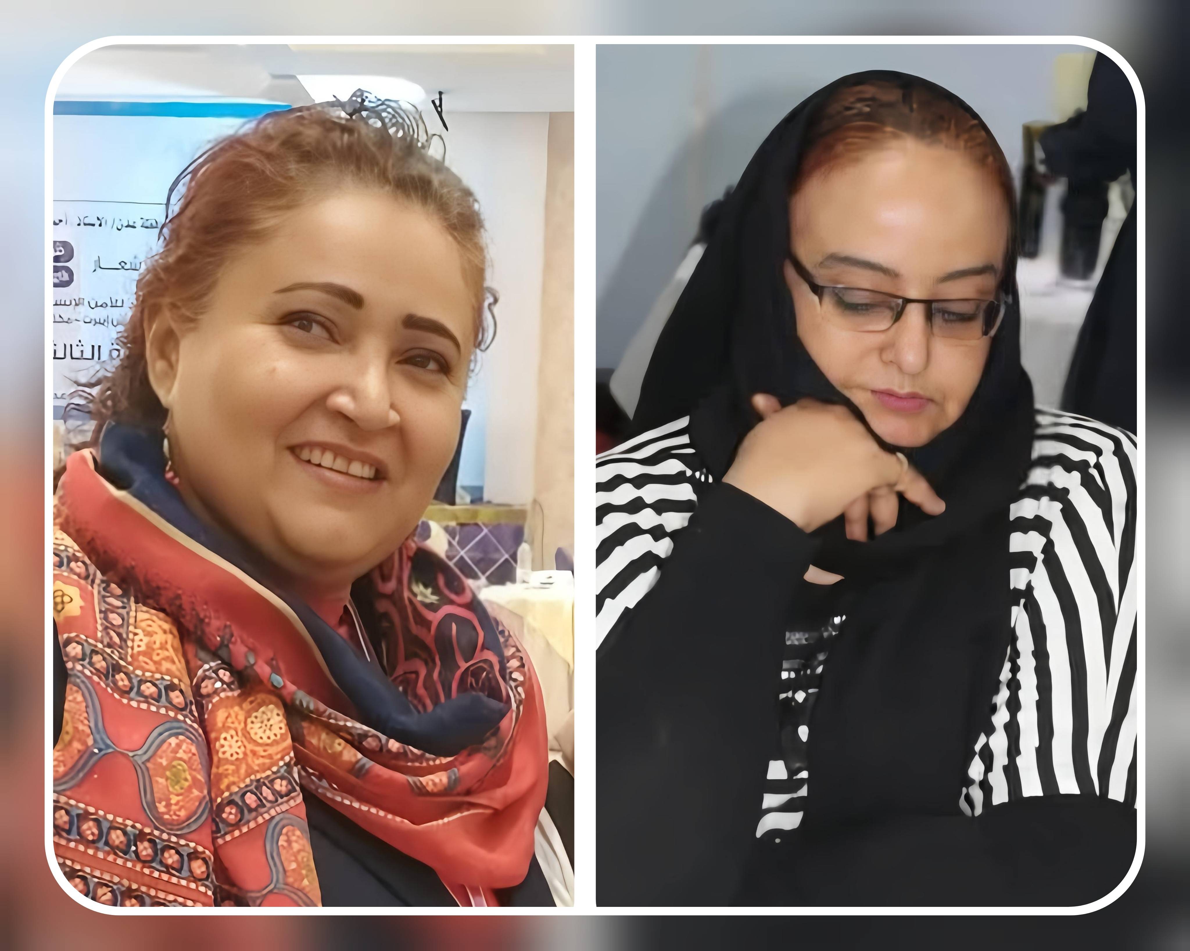عفراء حريري ومها عوض نجمتان في سماء عدن